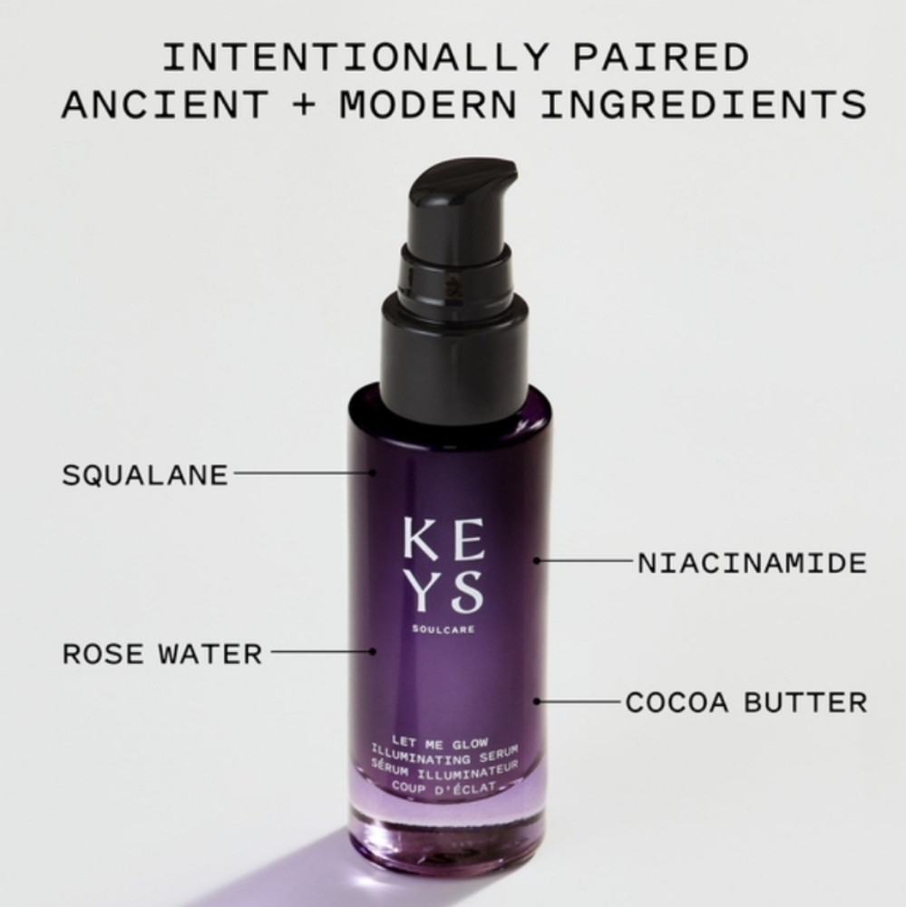 KEYS: Illuminating Priming Serum w/ Niacinamide 🤍 & Rose Water🌹 30ml full size
